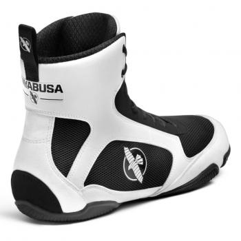 Hayabusa Pro Boxing Schuhe schwarz/weiß